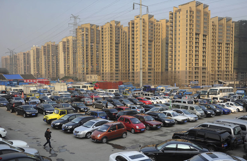 Рынок подержанных авто в Хэфэй, Китай